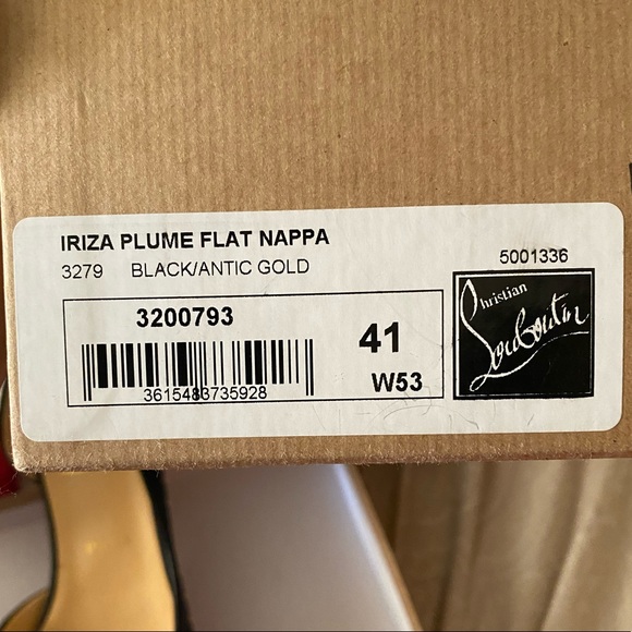 NIB Christian Louboutin Iriza Flat, 41 - Picture 12 of 12